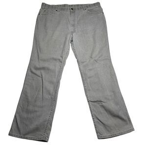 Vintage Levis Mens Jeans 40x30 With A Skosh More Comfort USA White Tab Gray Grey